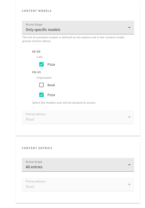 Fine-grained Access Controls